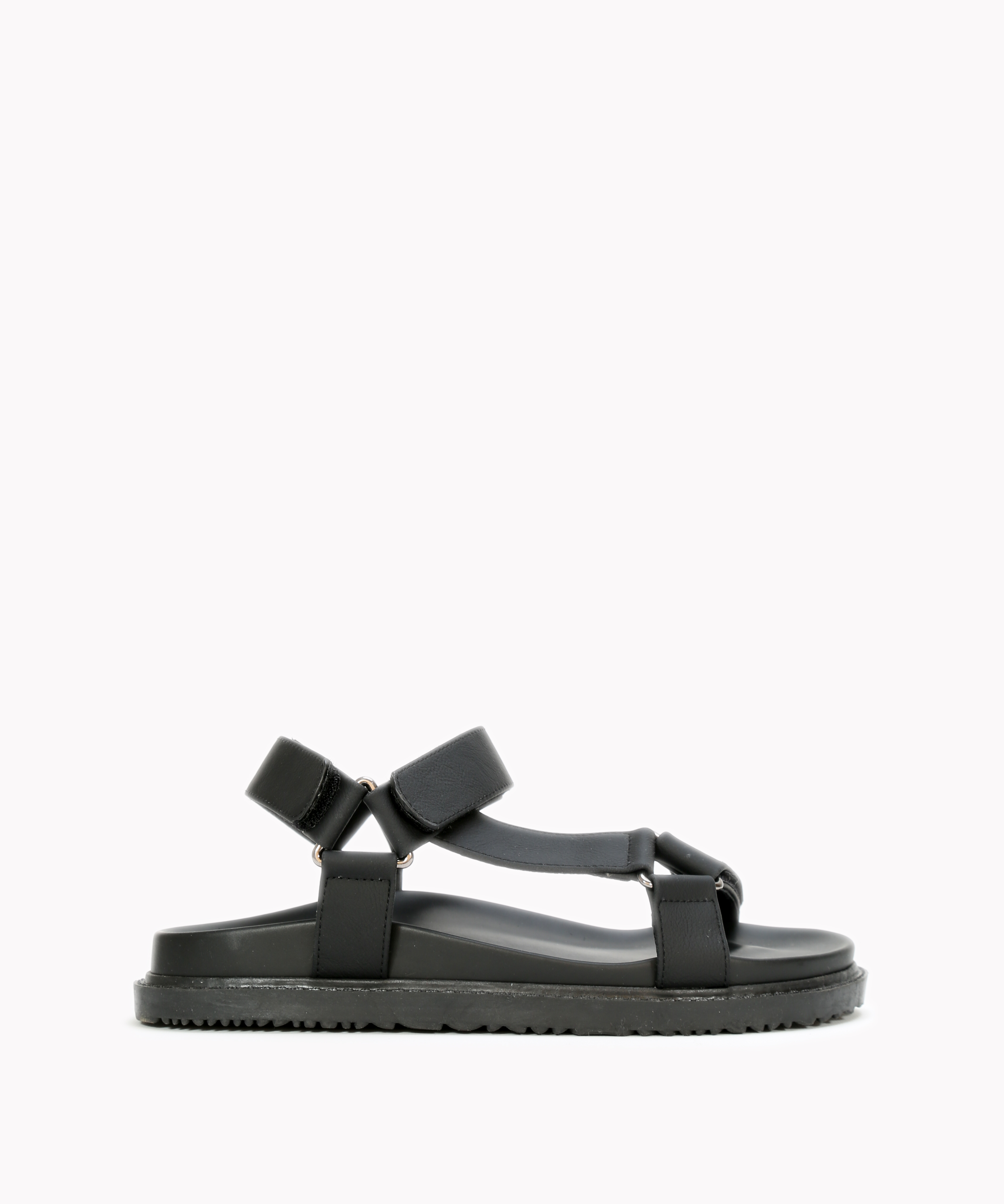 Sandalias planas velcro
